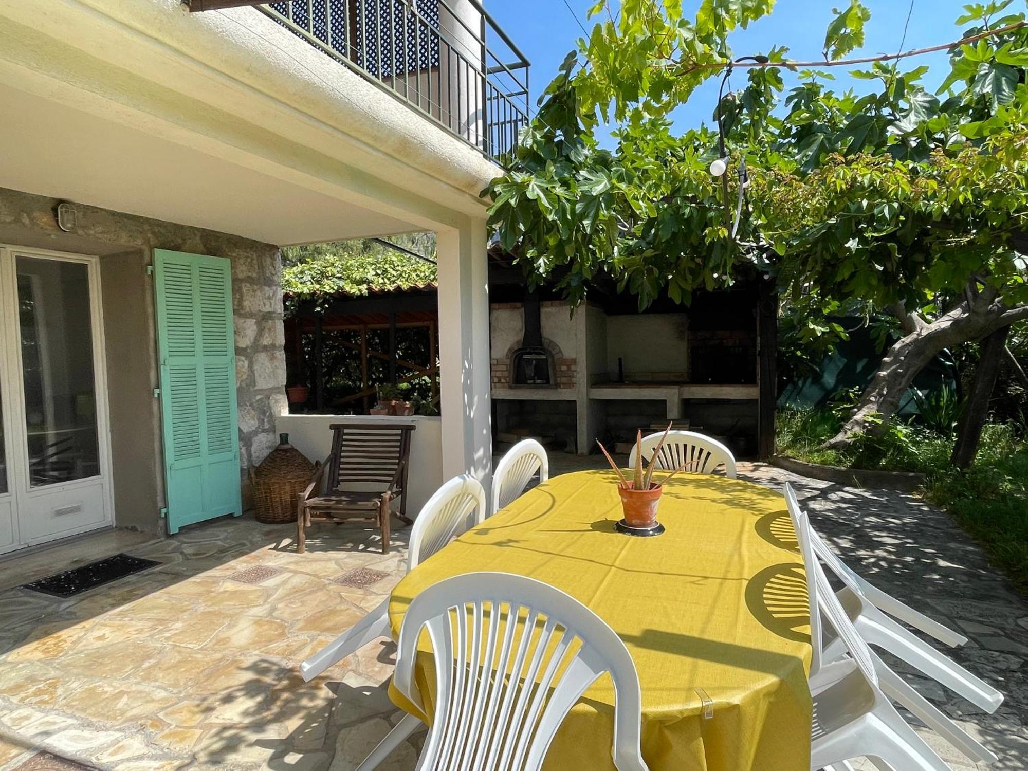 Bas De Villa Avec Acces Piscine Pres De Nice Cannes Monaco Carros Εξωτερικό φωτογραφία